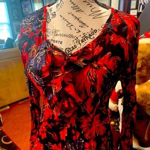 Vintage Christmas blouse.